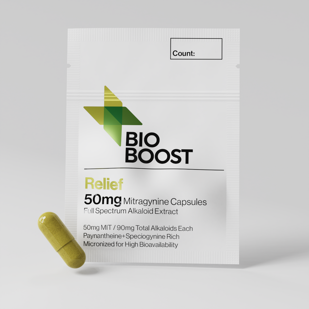 BioBoost Relief 50mg Mitragynine