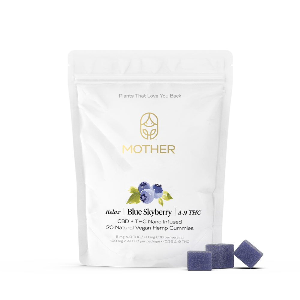 MOTHER Vegan Hemp Nano THC 4:1 Gummies